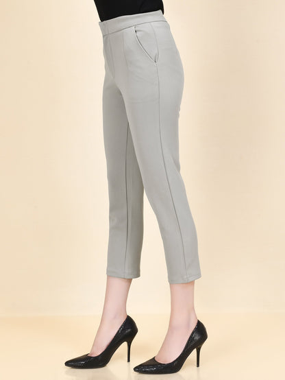 Limelight - Narrow Pants - Light Grey