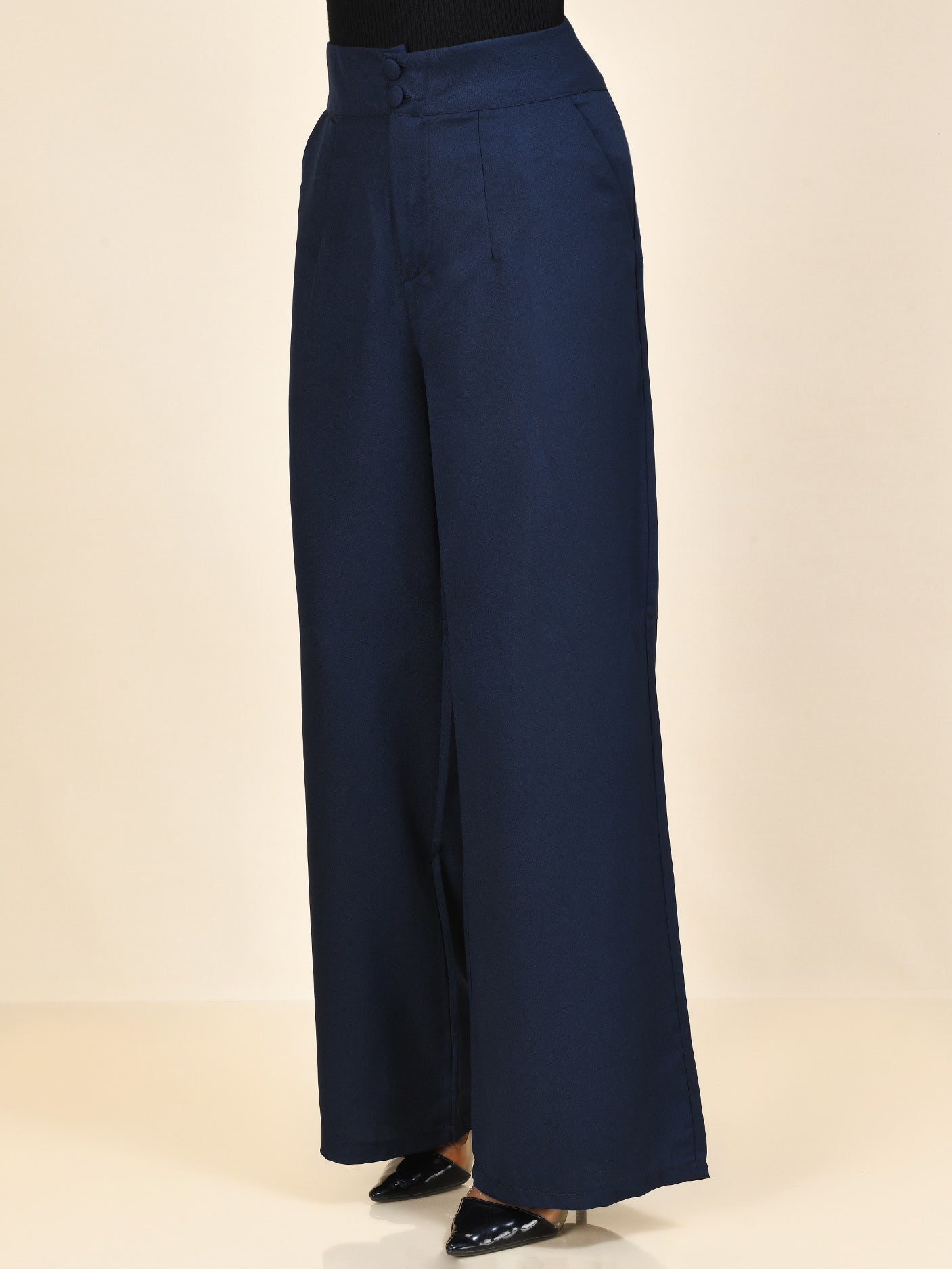 Limelight - Wide Grip Pants - Dark blue