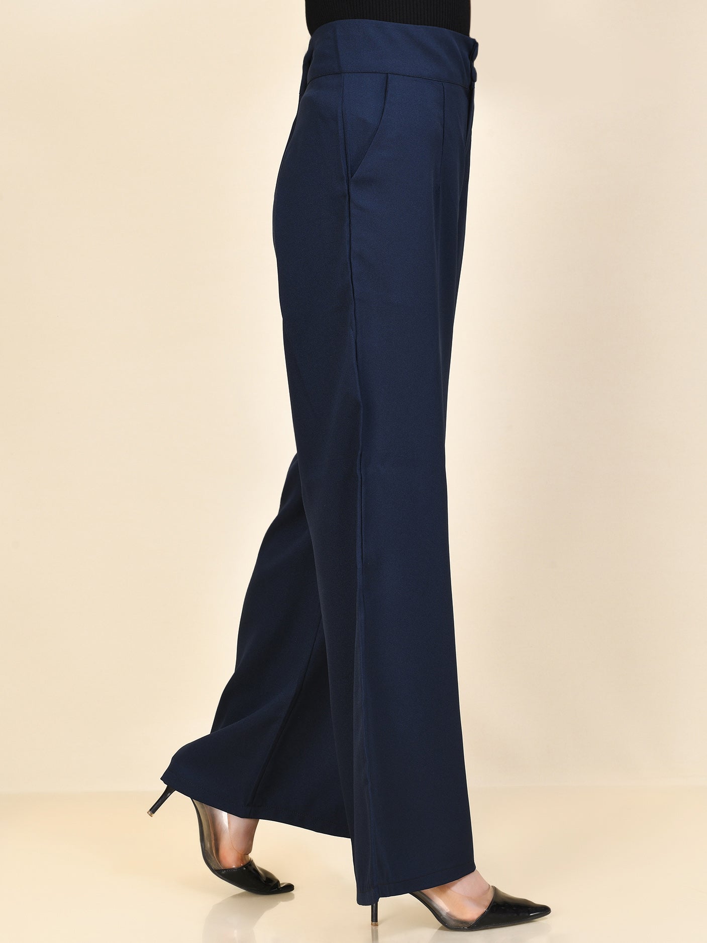 Limelight - Wide Grip Pants - Dark blue