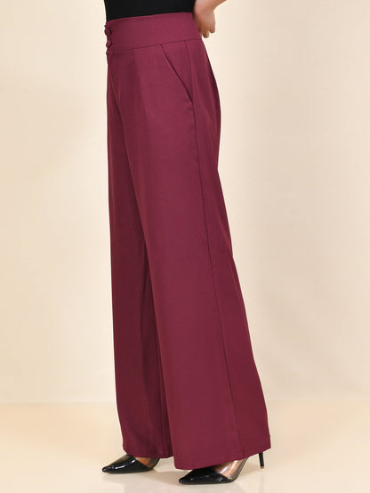 Limelight - Wide Grip Pants - Maroon