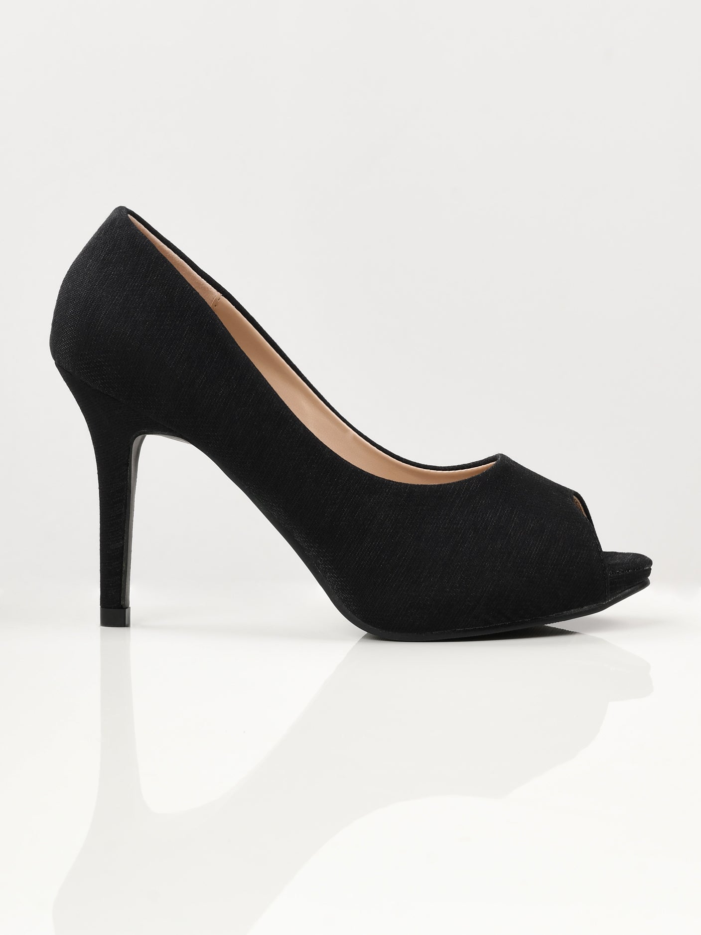 Limelight - Shimmery Heels - Black