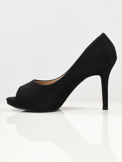 Limelight - Shimmery Heels - Black