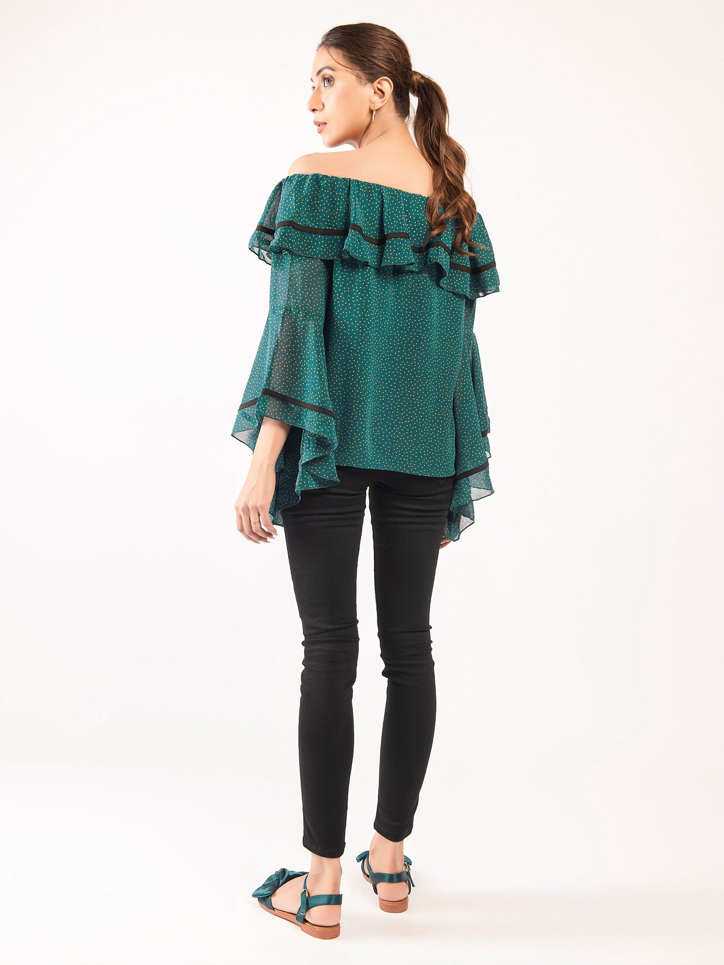 Limelight - Off Shoulder Grip Top