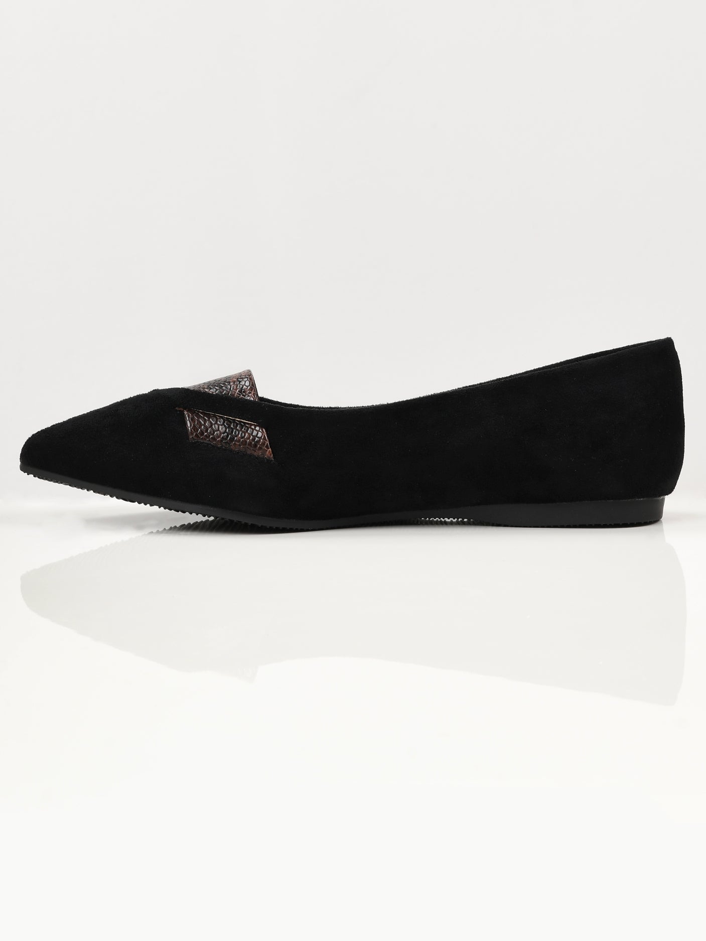 Limelight - Printed Stripe Shoes - Black