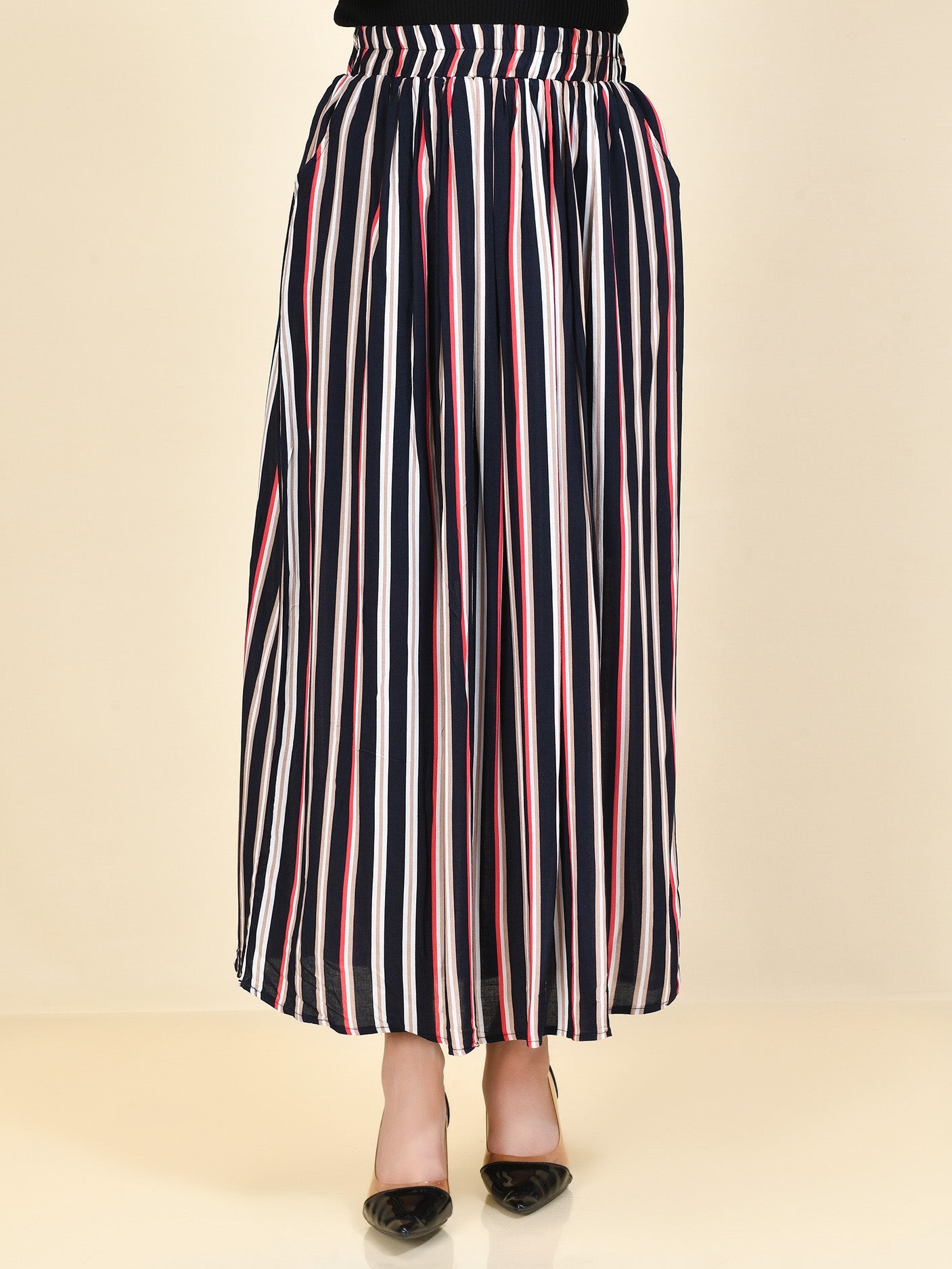 Limelight - Striped Grip Skirt