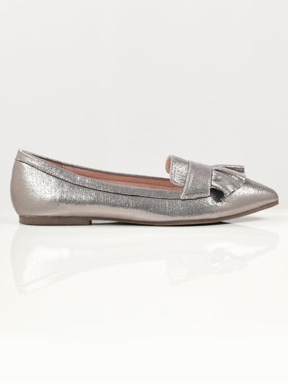 Limelight - Shiny Fringe Pumps - Copper