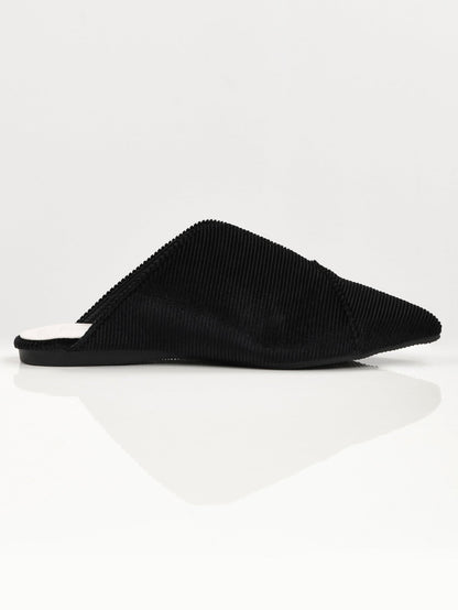 Limelight - Stripe Textured Shoes - Black