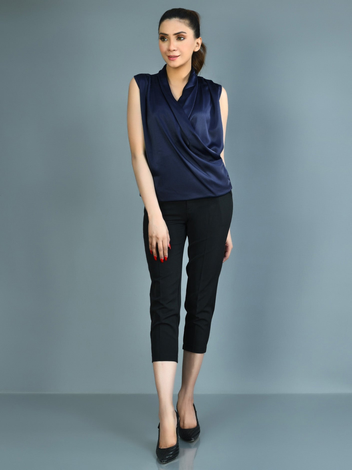 Limelight - Solid Silk Top
