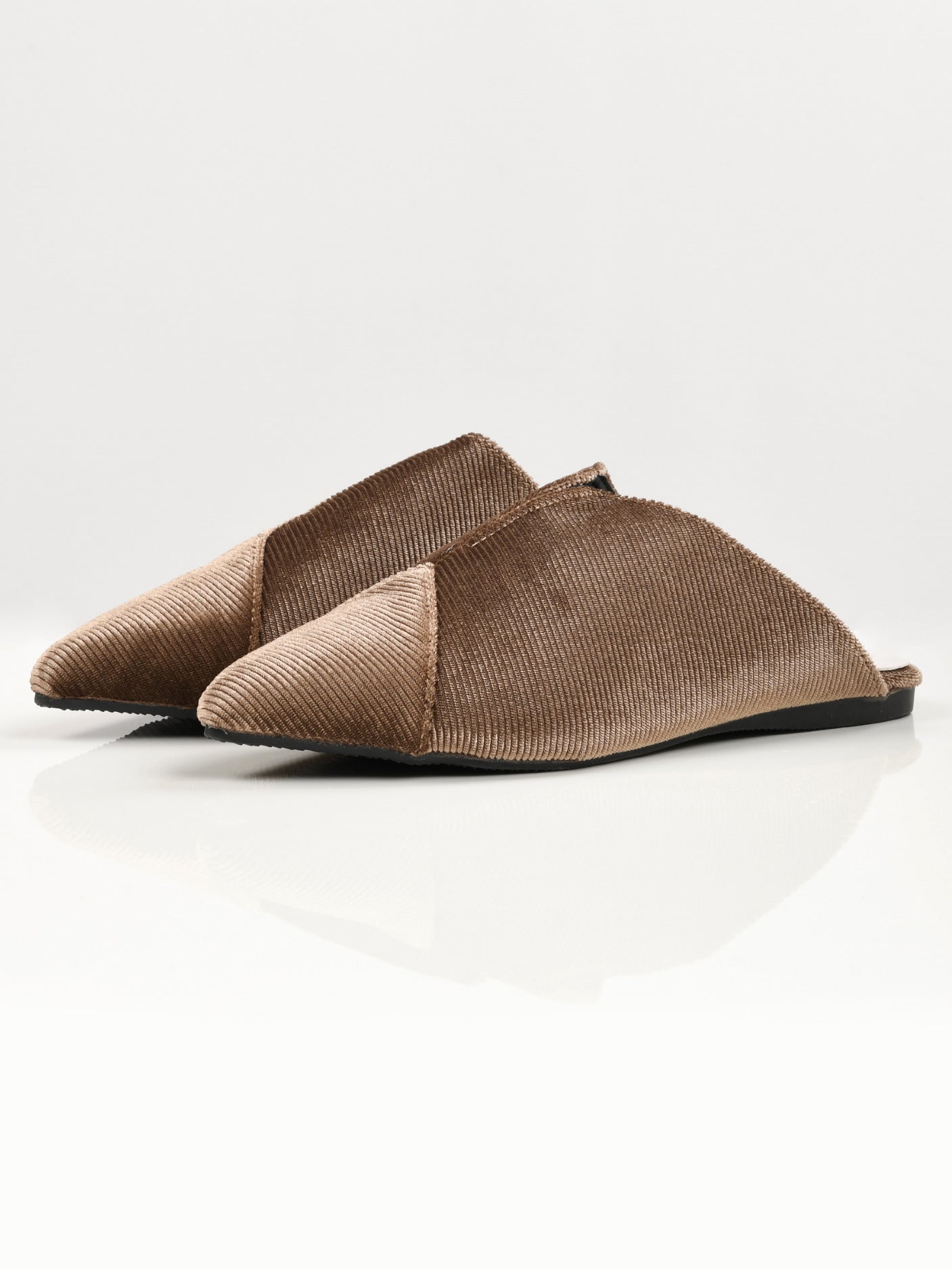 Limelight - Stripe Textured Shoes - Brown