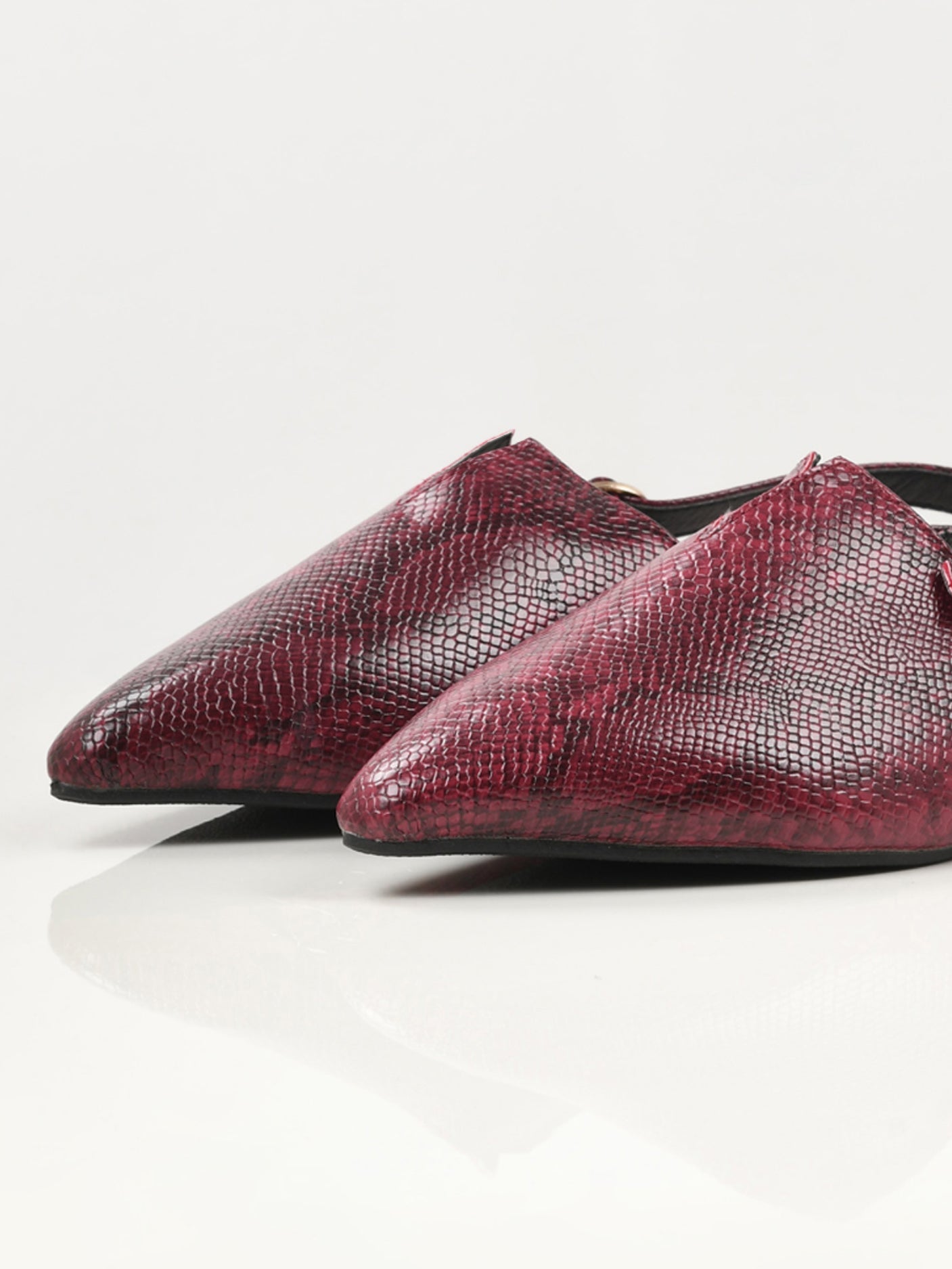 Limelight - Print Shoes - Maroon
