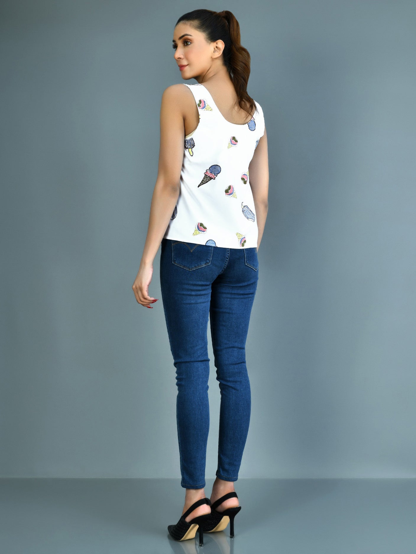 Limelight - Printed Top