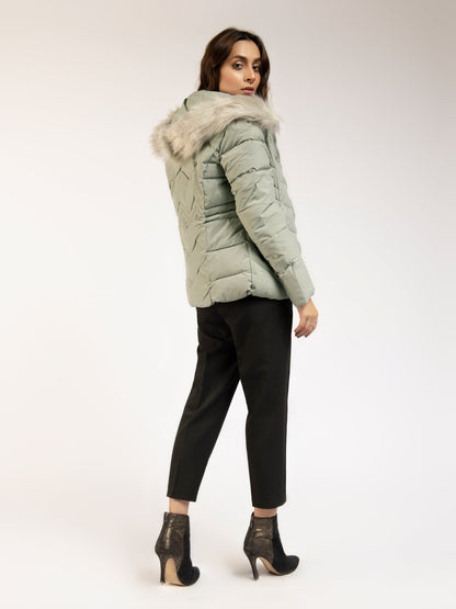 Limelight - Faux Fur Puffer Jacket