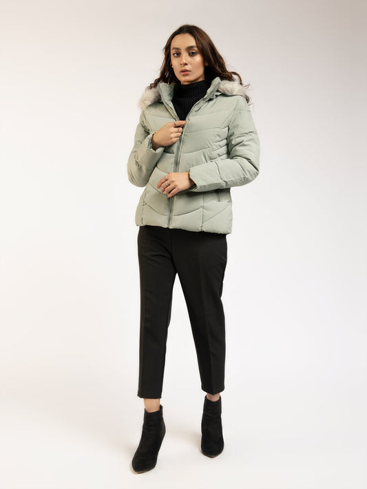 Limelight - Faux Fur Puffer Jacket