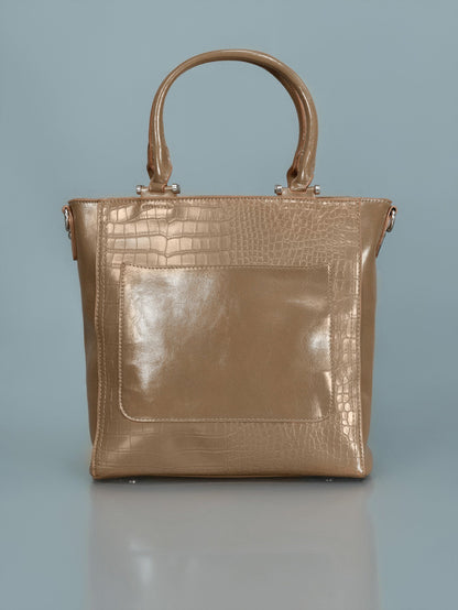 Limelight - Textured Glossy Shoulder Bag