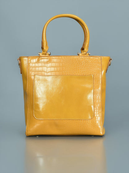 Limelight - Textured Glossy Shoulder Bag