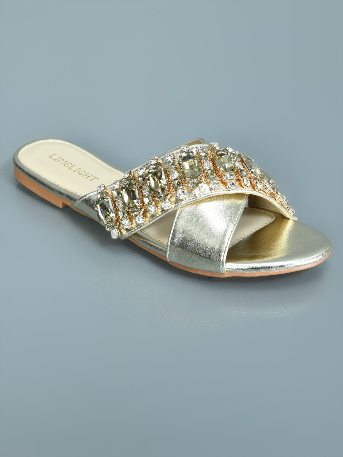 Limelight - Stone Studded Flats