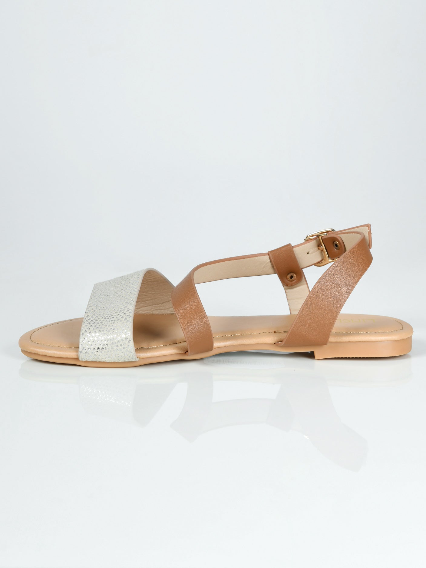 Limelight - Textured Sandals - Beige