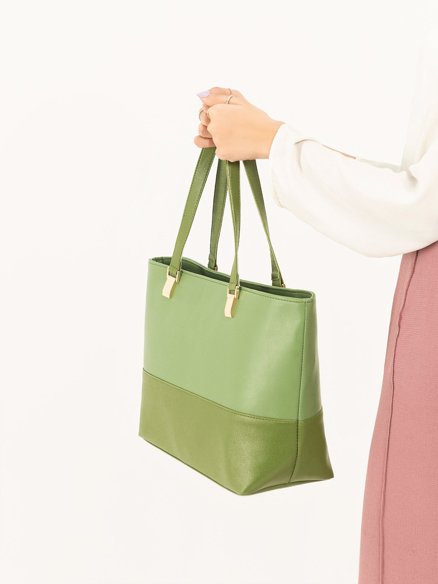 Limelight - Two Tone Tote Bag