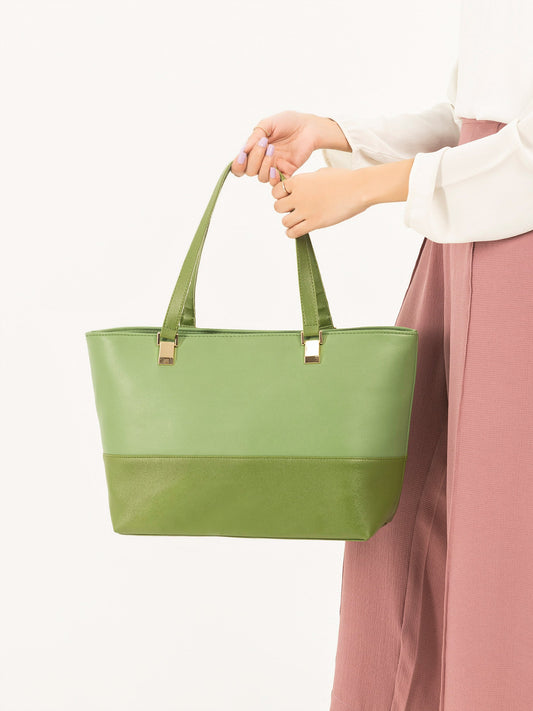 Limelight - Two Tone Tote Bag