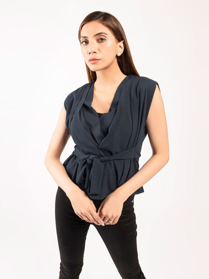 Limelight - Pleated Grip Top