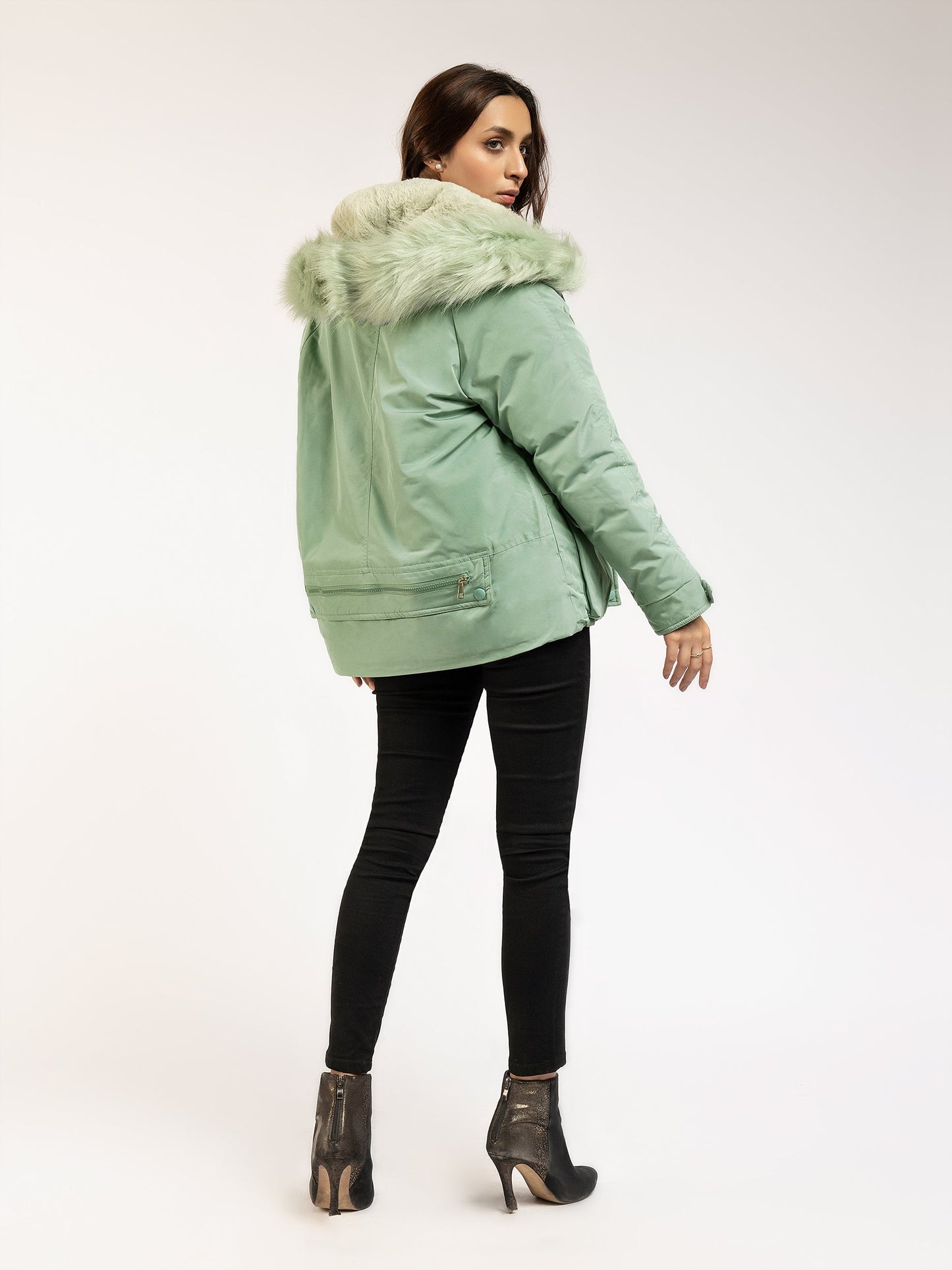 Limelight - Faux Fur Puffer Jacket