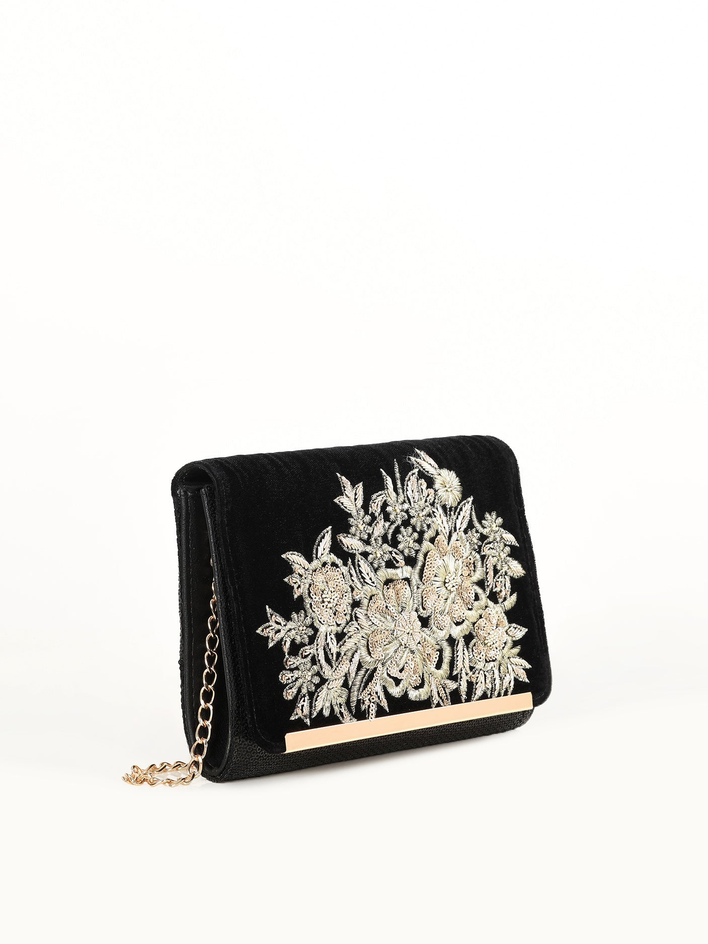 Limelight - Embellished Clutch