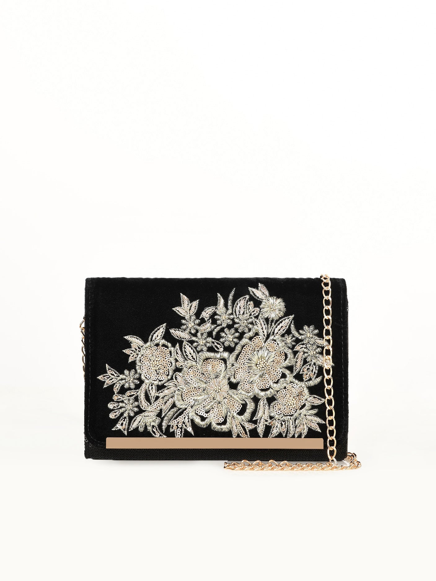 Limelight - Embellished Clutch