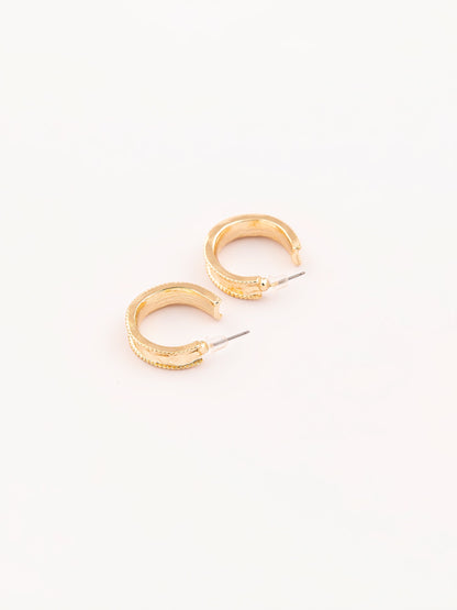 Antique C-Hoop Earrings