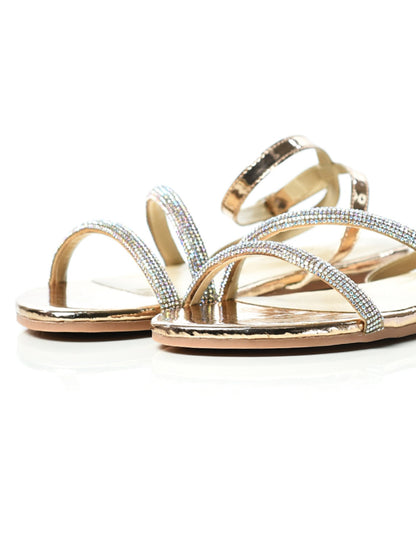 Limelight - Sparkling Striped Sandals