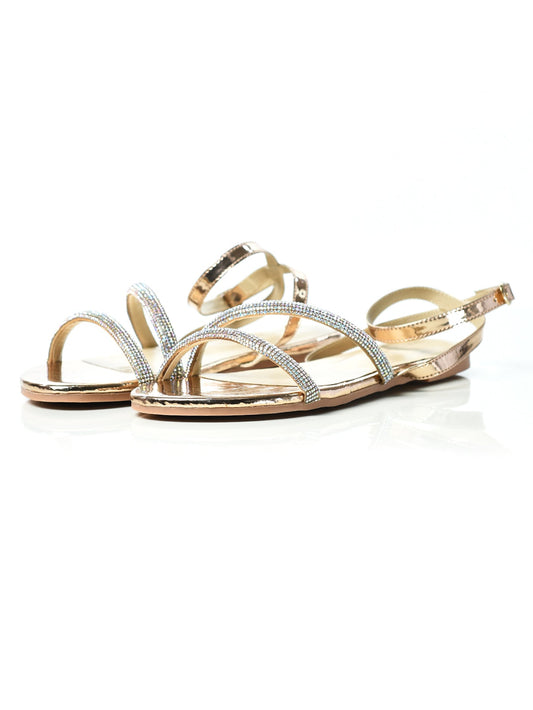 Limelight - Sparkling Striped Sandals