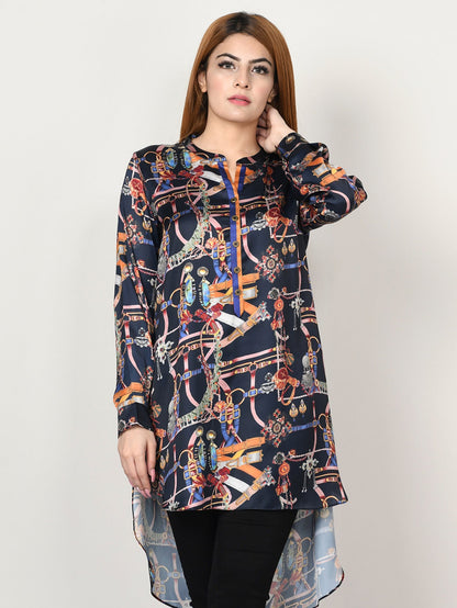 Limelight - Printed Silk Shirt