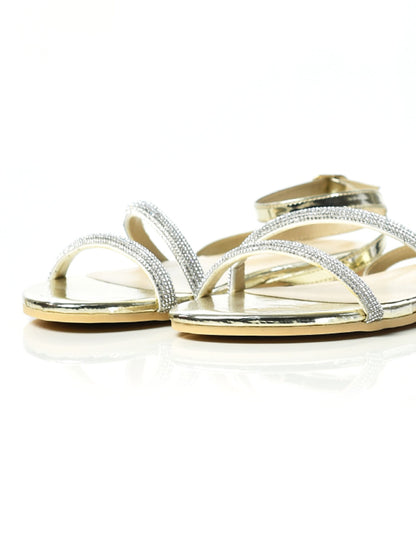 Limelight - Sparkling Striped Sandals