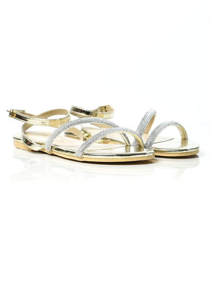 Limelight - Sparkling Striped Sandals