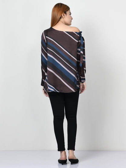 Limelight - Printed Silk Top