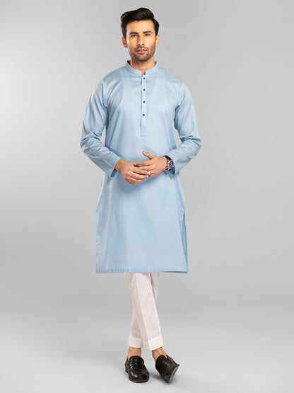 Limelight - Self Jacquard Kurta