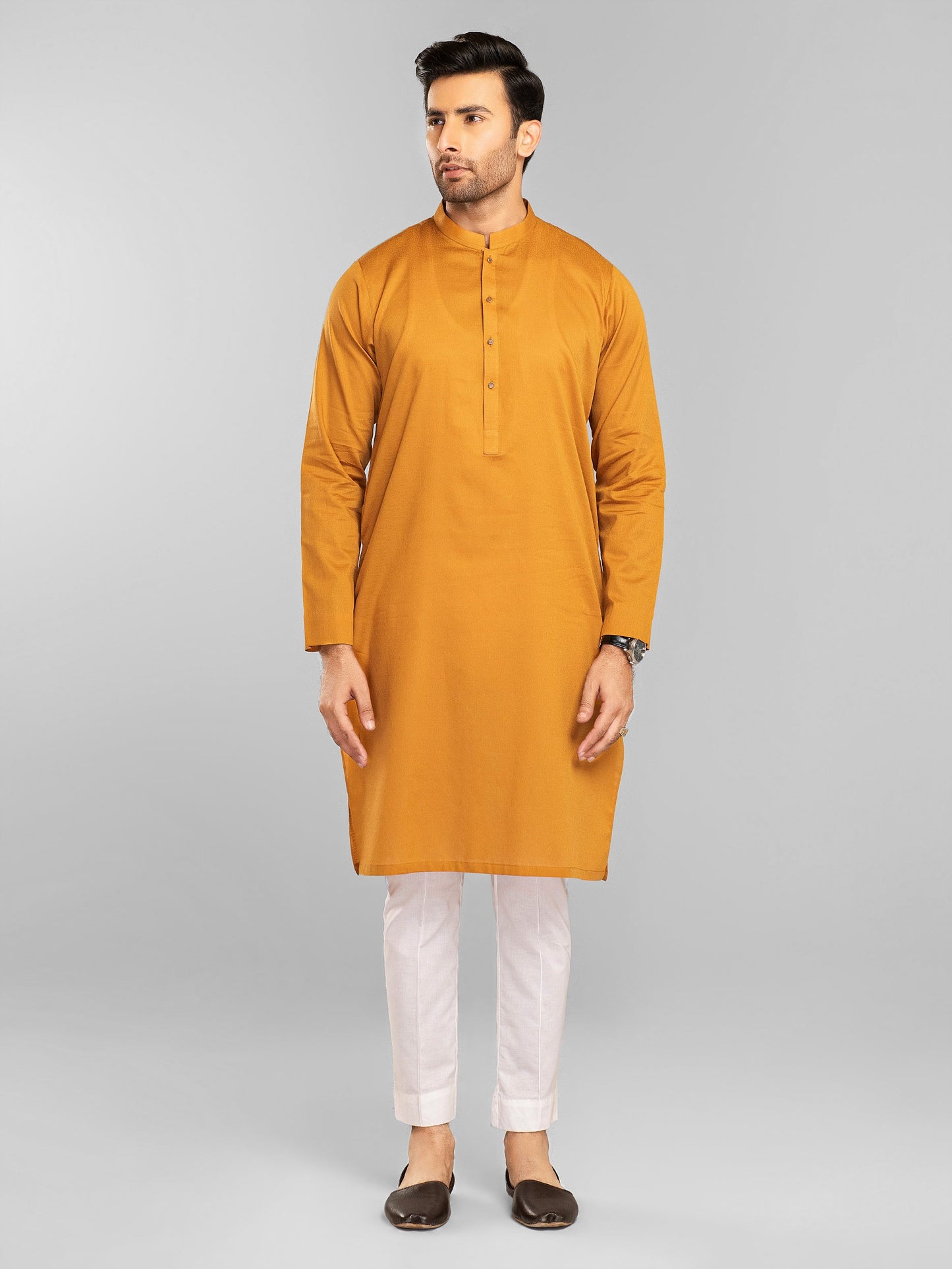 Limelight - Self Jacquard Kurta