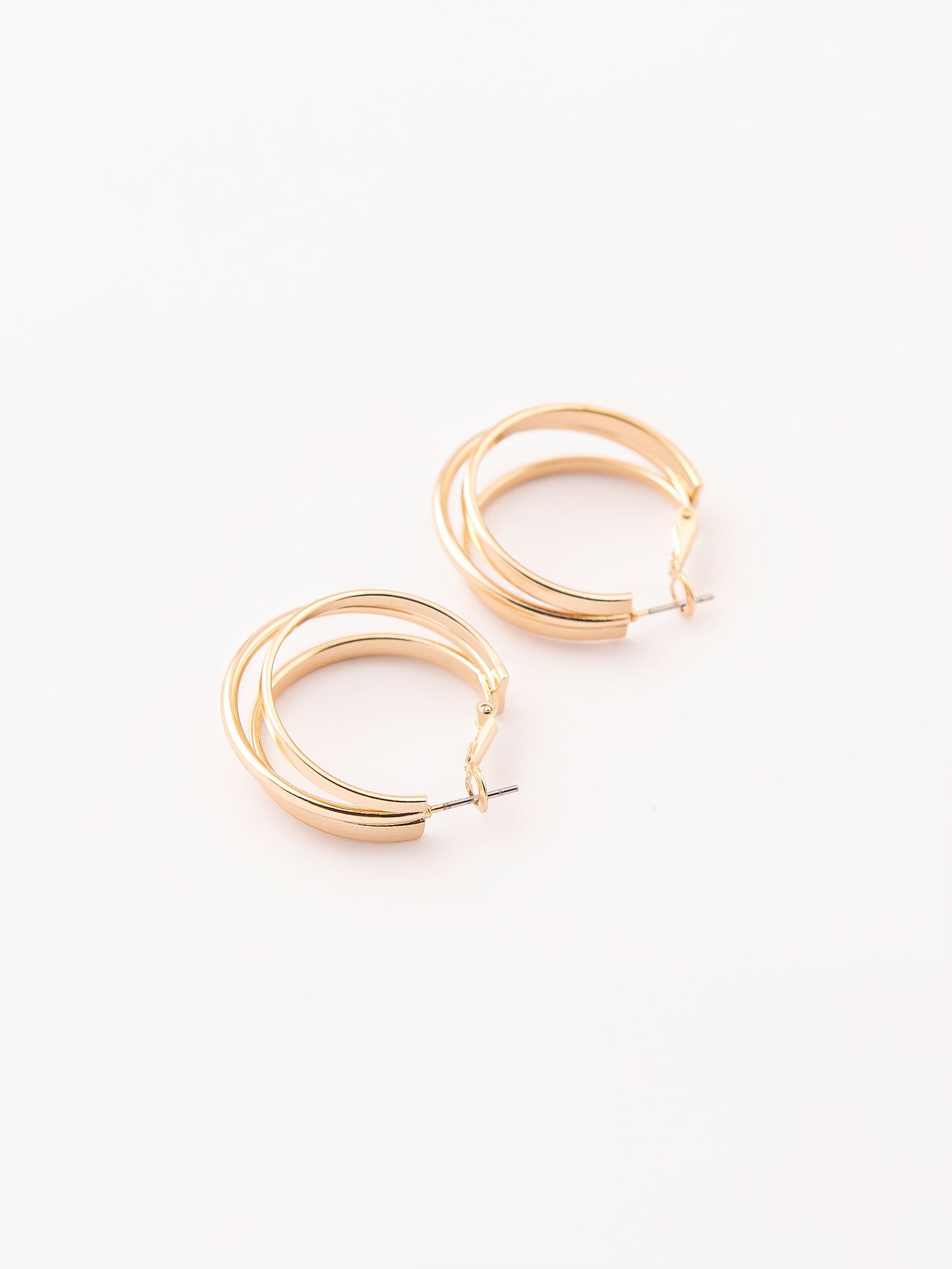 Triple Hoop Earring