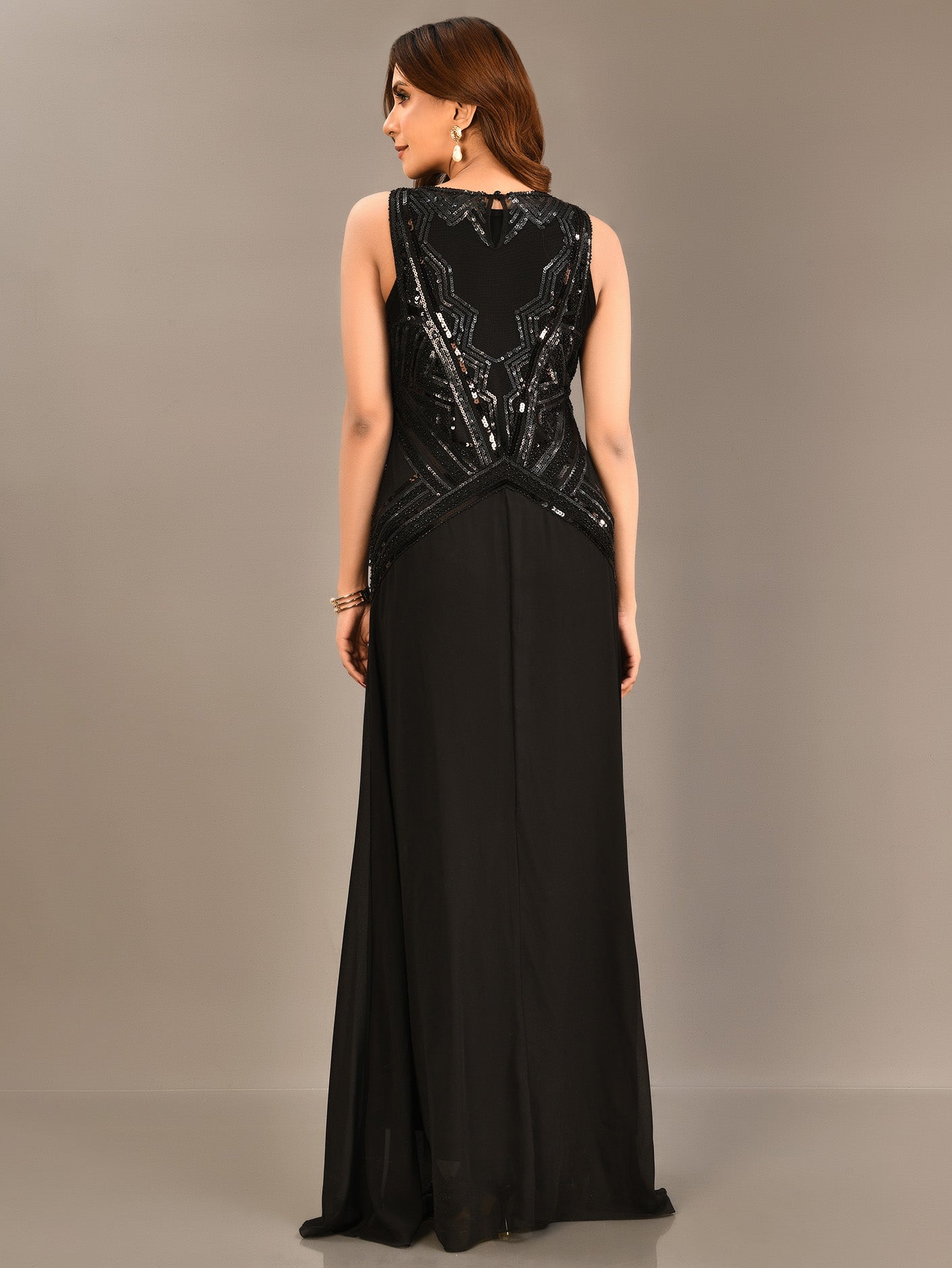 Limelight - Sequined Chiffon  Dress