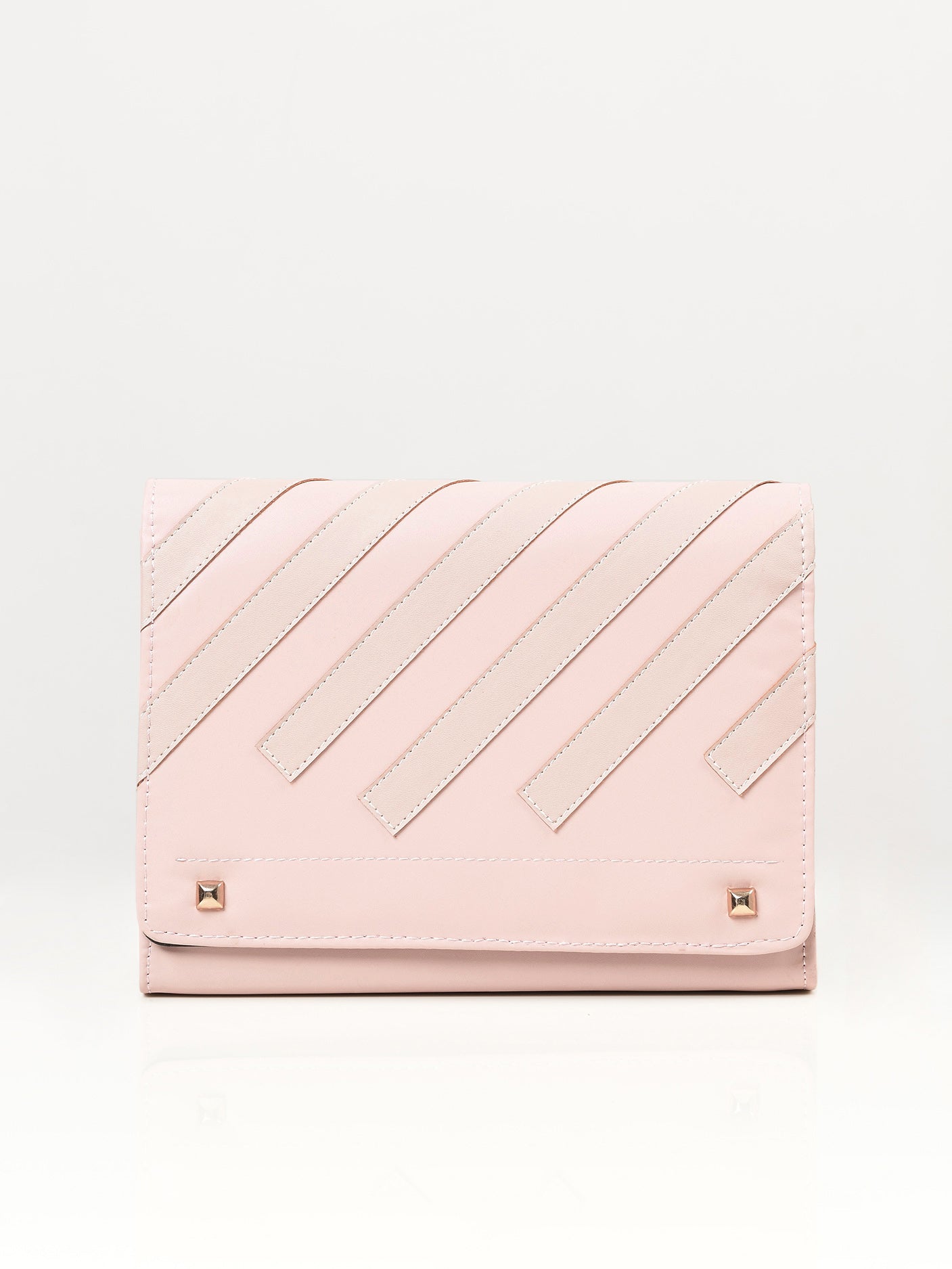 Limelight - Striped Clutch