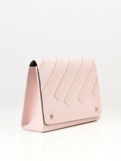 Limelight - Striped Clutch