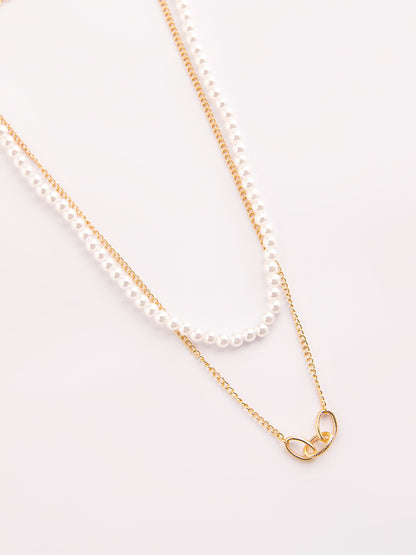 Pearl Layered Necklace