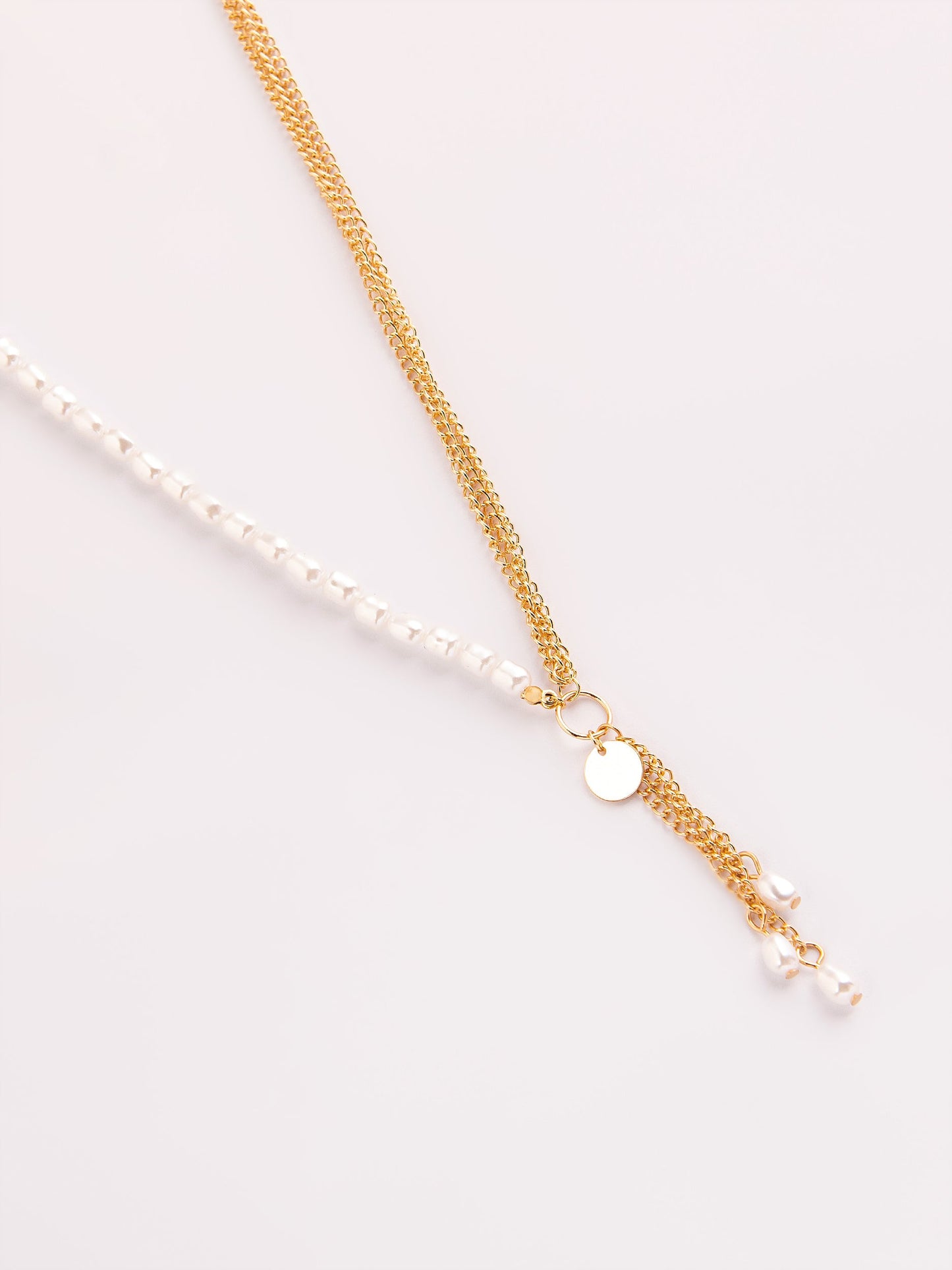 Pearl Embellished Necklace