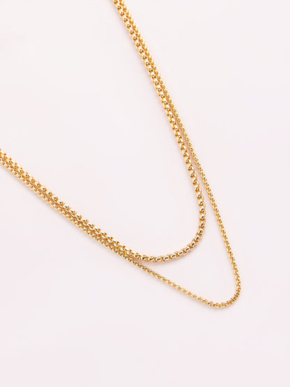 Rope Chain Layered Necklace