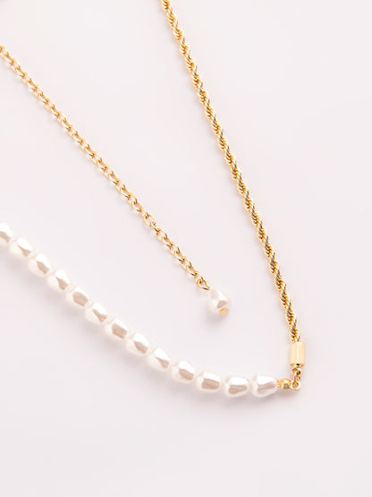 Pearly Rope Necklace