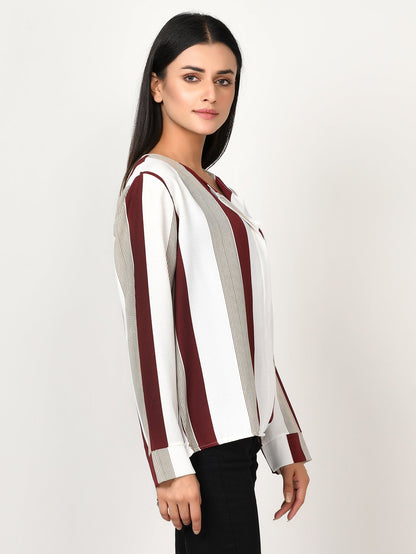 Limelight - Striped Grip Top