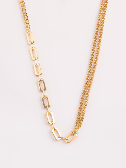 Metallic Gold Necklace