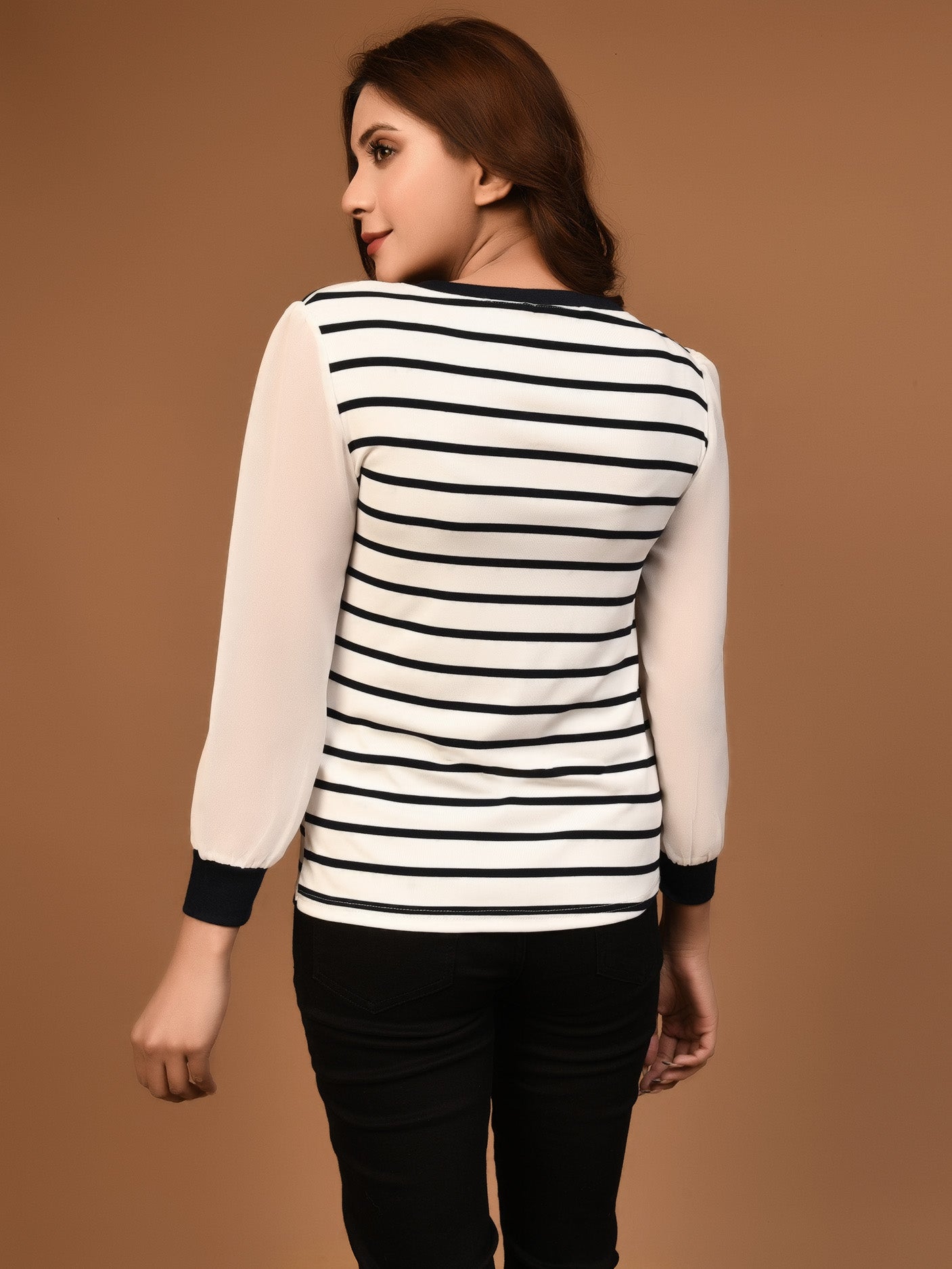 Limelight - Striped Basic Top