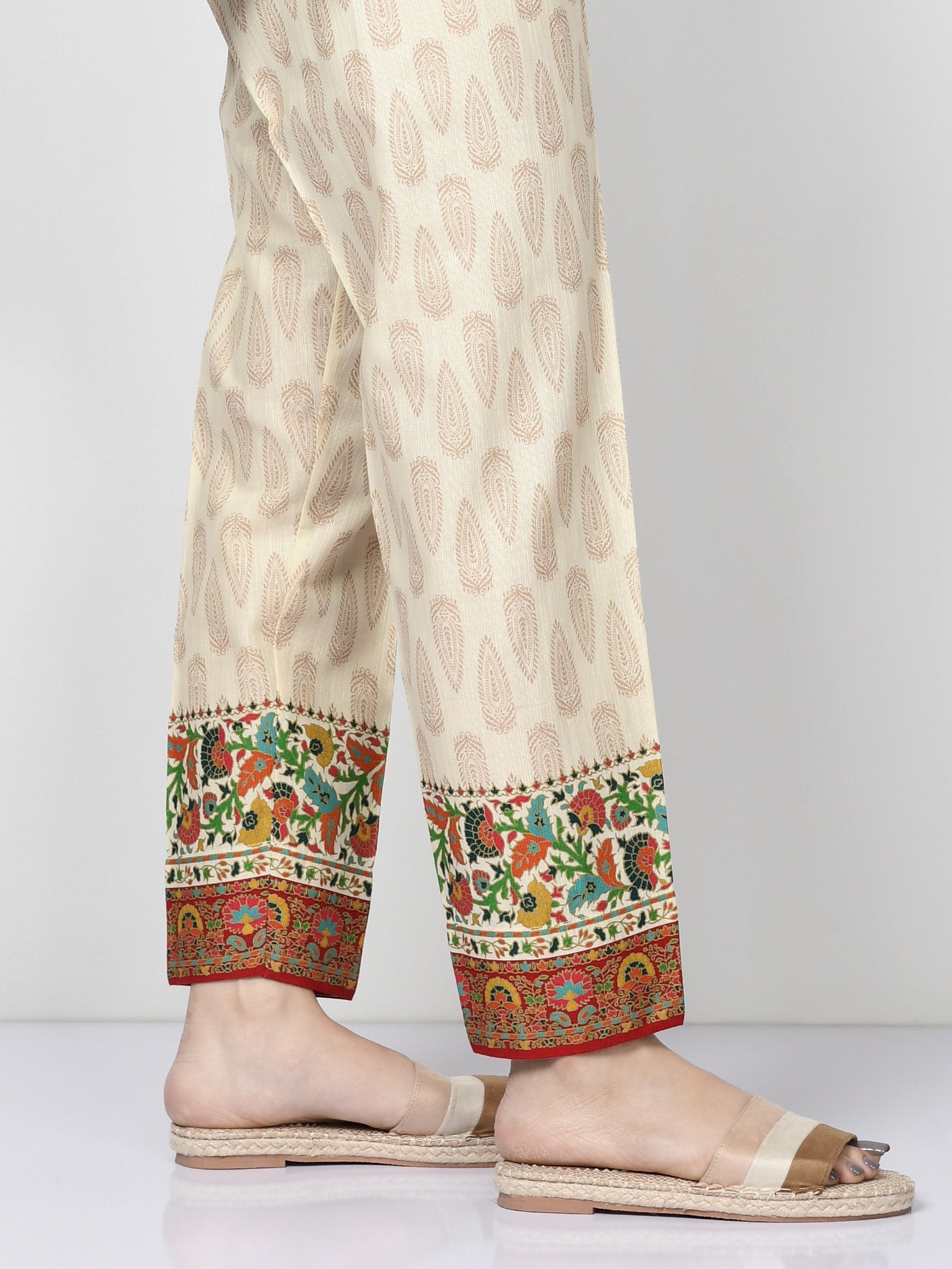 Limelight - Printed Khaddar Trouser