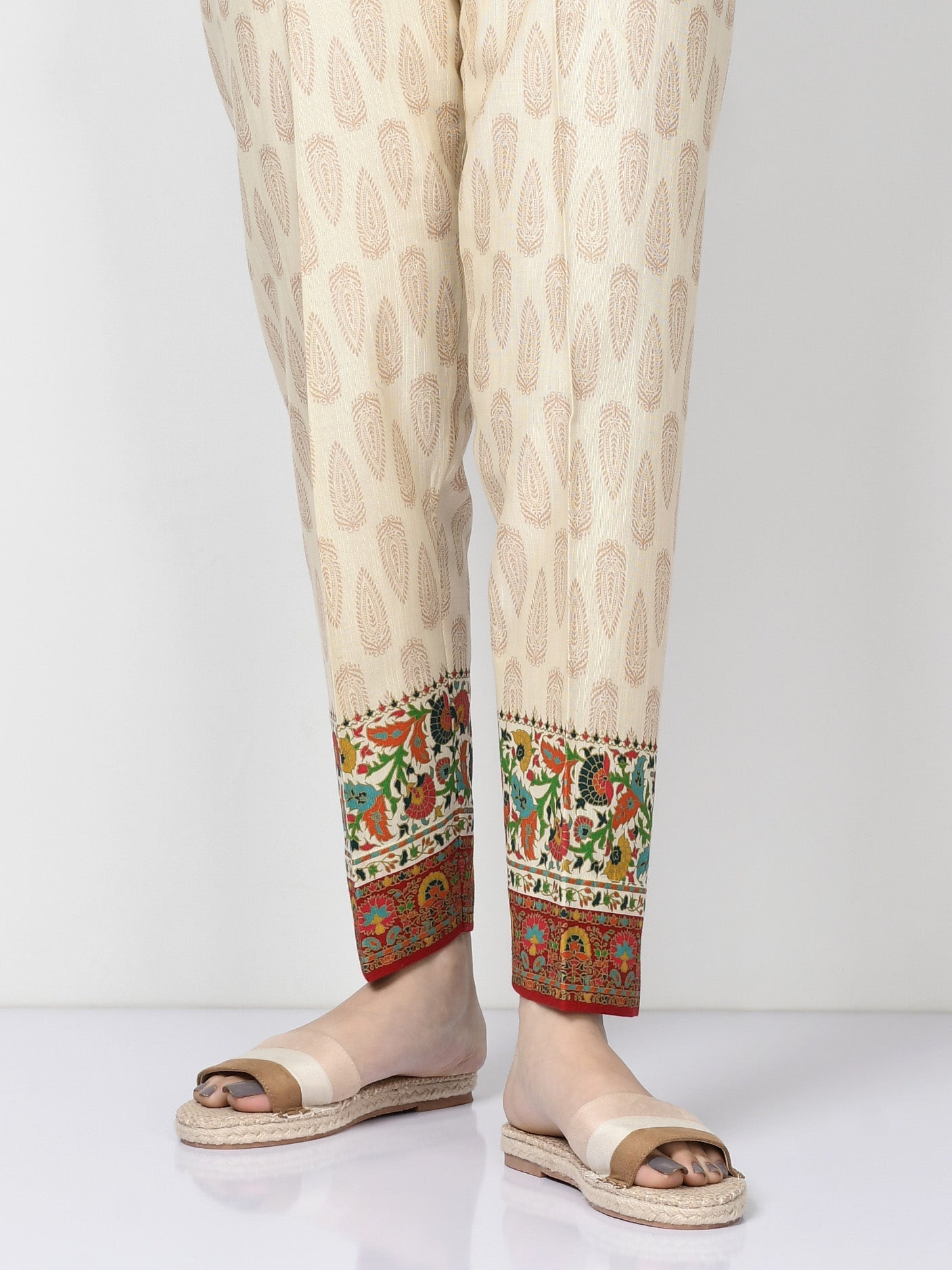 Limelight - Printed Khaddar Trouser