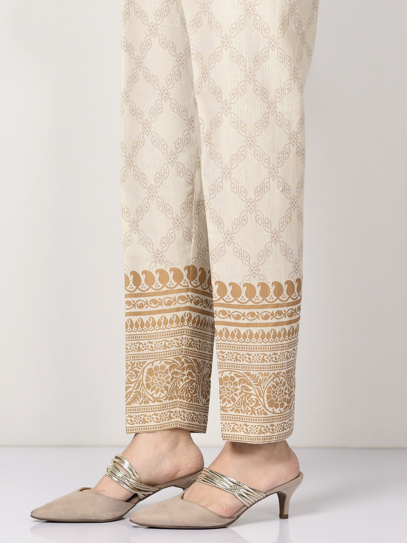 Limelight - Printed Khaddar Trouser